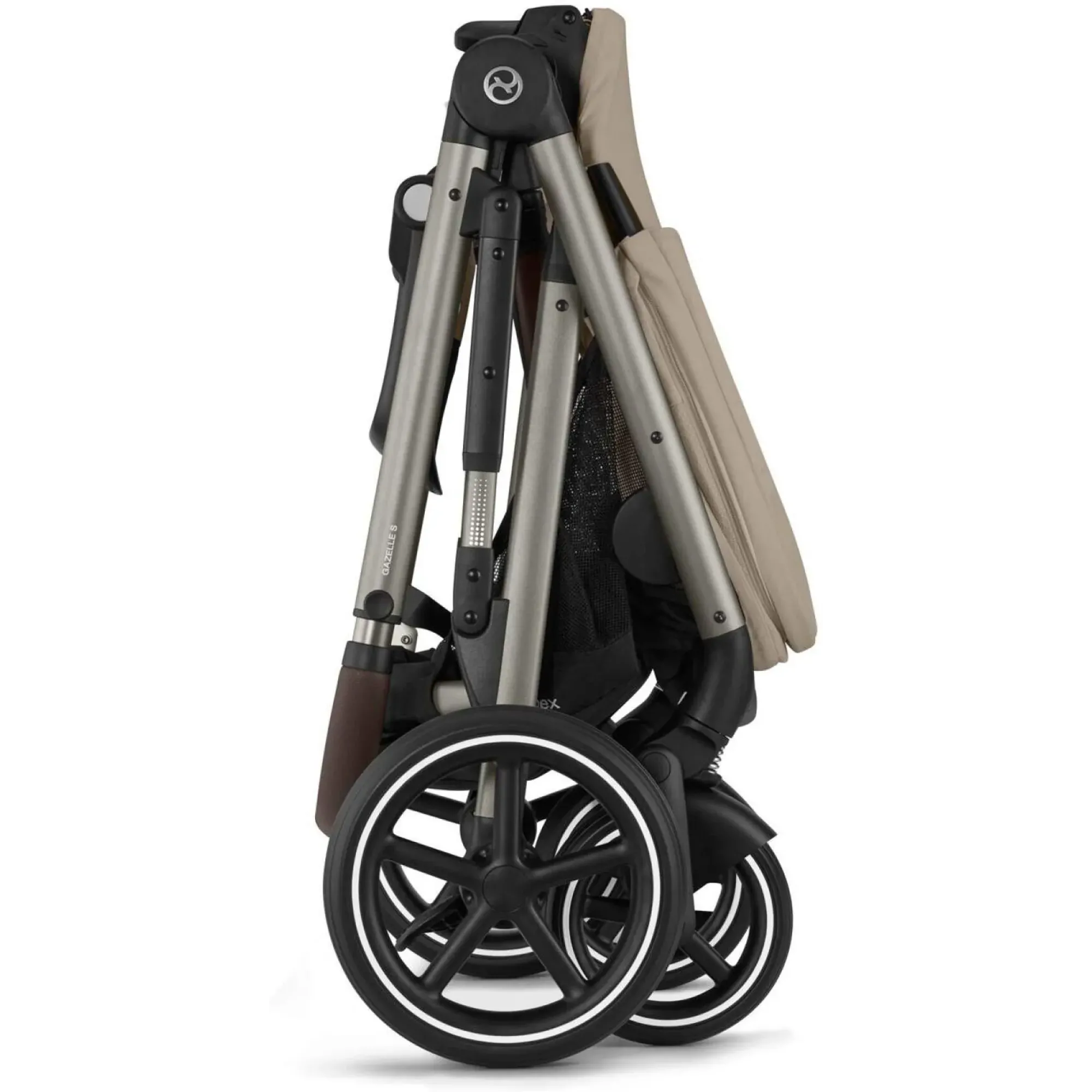 Прогулянкова коляска Cybex Gazelle S TPE Almond Beige