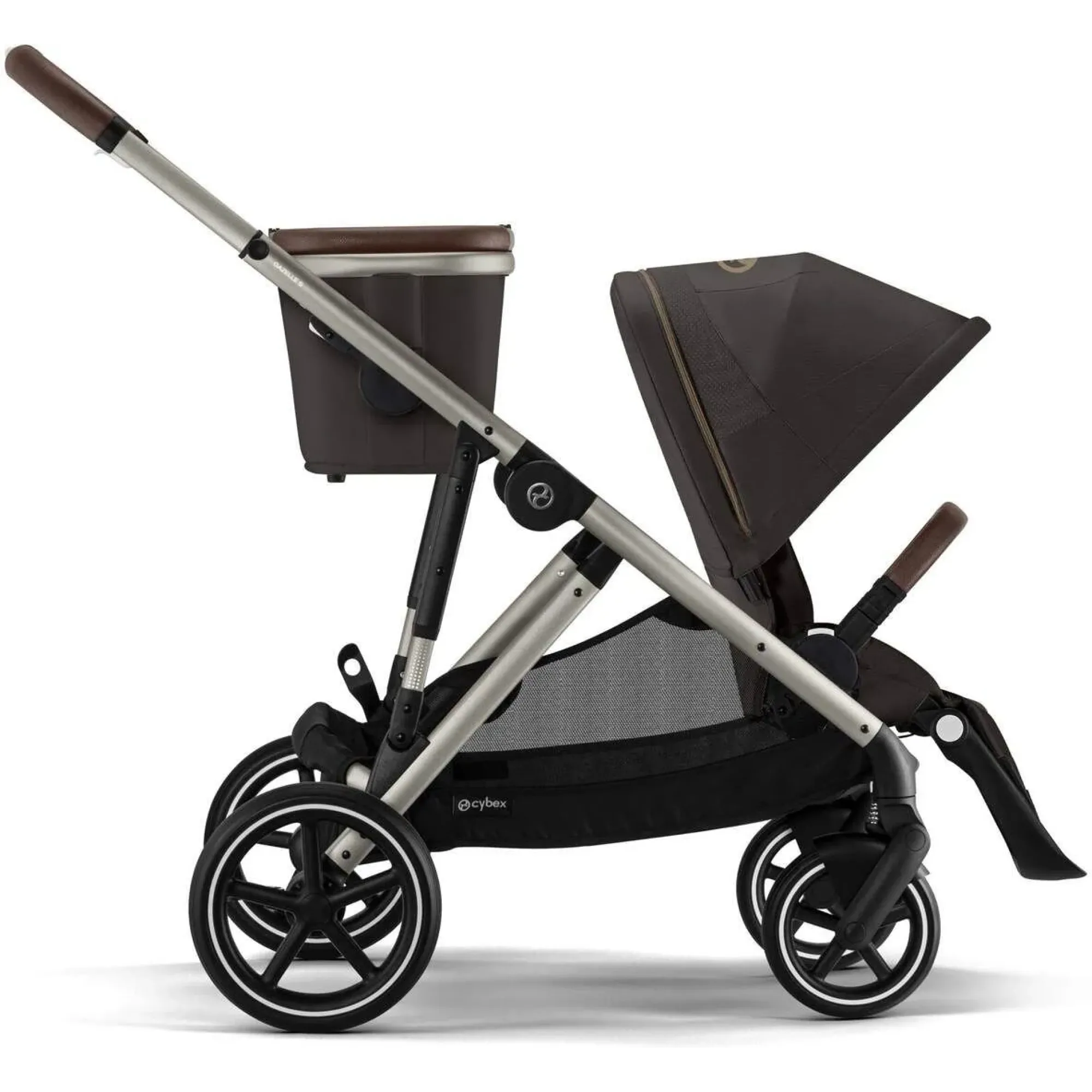 Прогулянкова коляска Cybex Gazelle S TPE Chocolate Brown