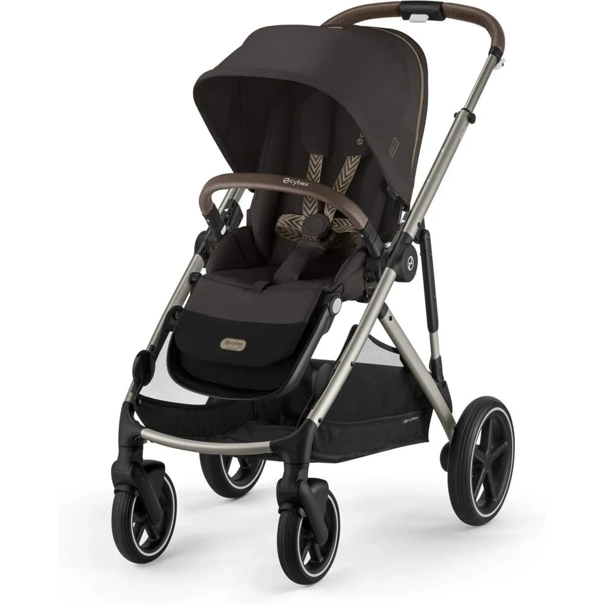 Прогулянкова коляска Cybex Gazelle S TPE Chocolate Brown