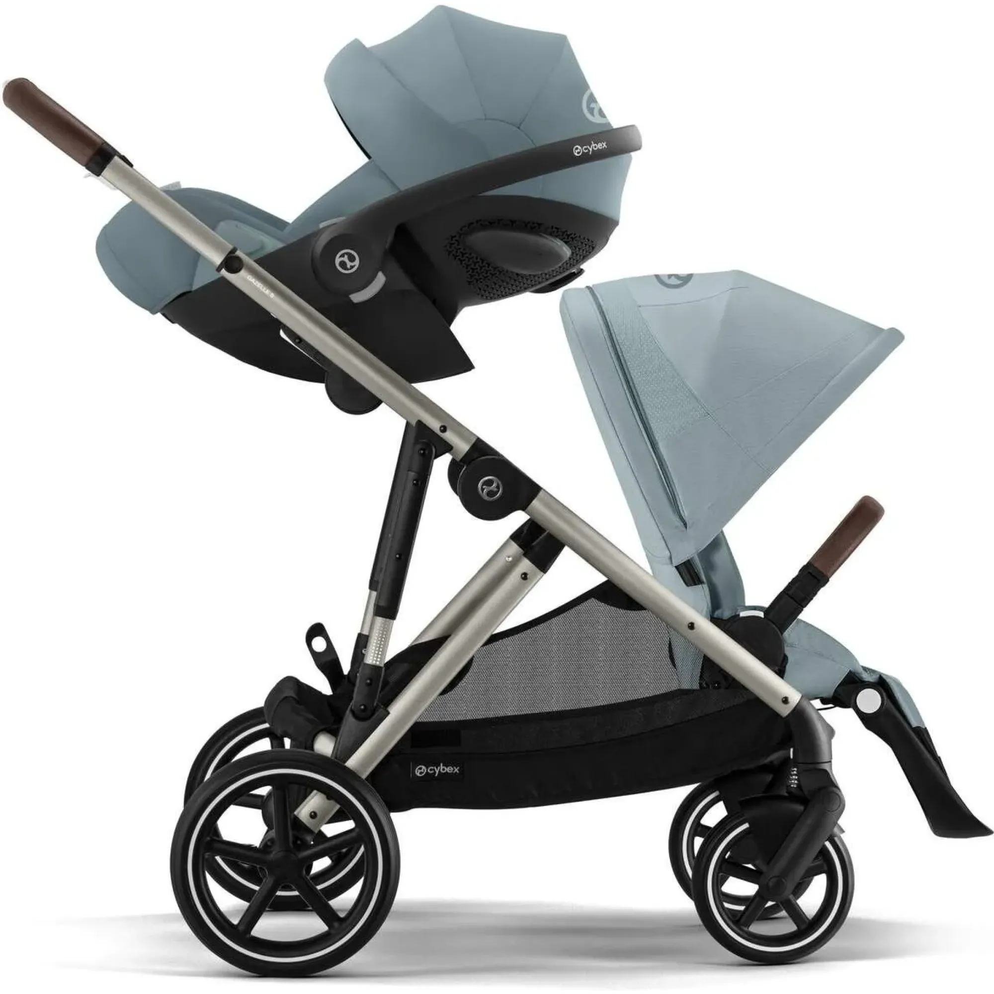 Прогулянкова коляска Cybex Gazelle S TPE Stormy Blue