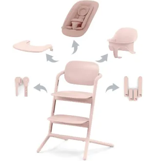 Стільчик для годування Cybex Lemo 4в1 Pearl Pink