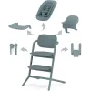 Стільчик для годування 4в1 Cybex Lemo Click and Fold Stone Blue
