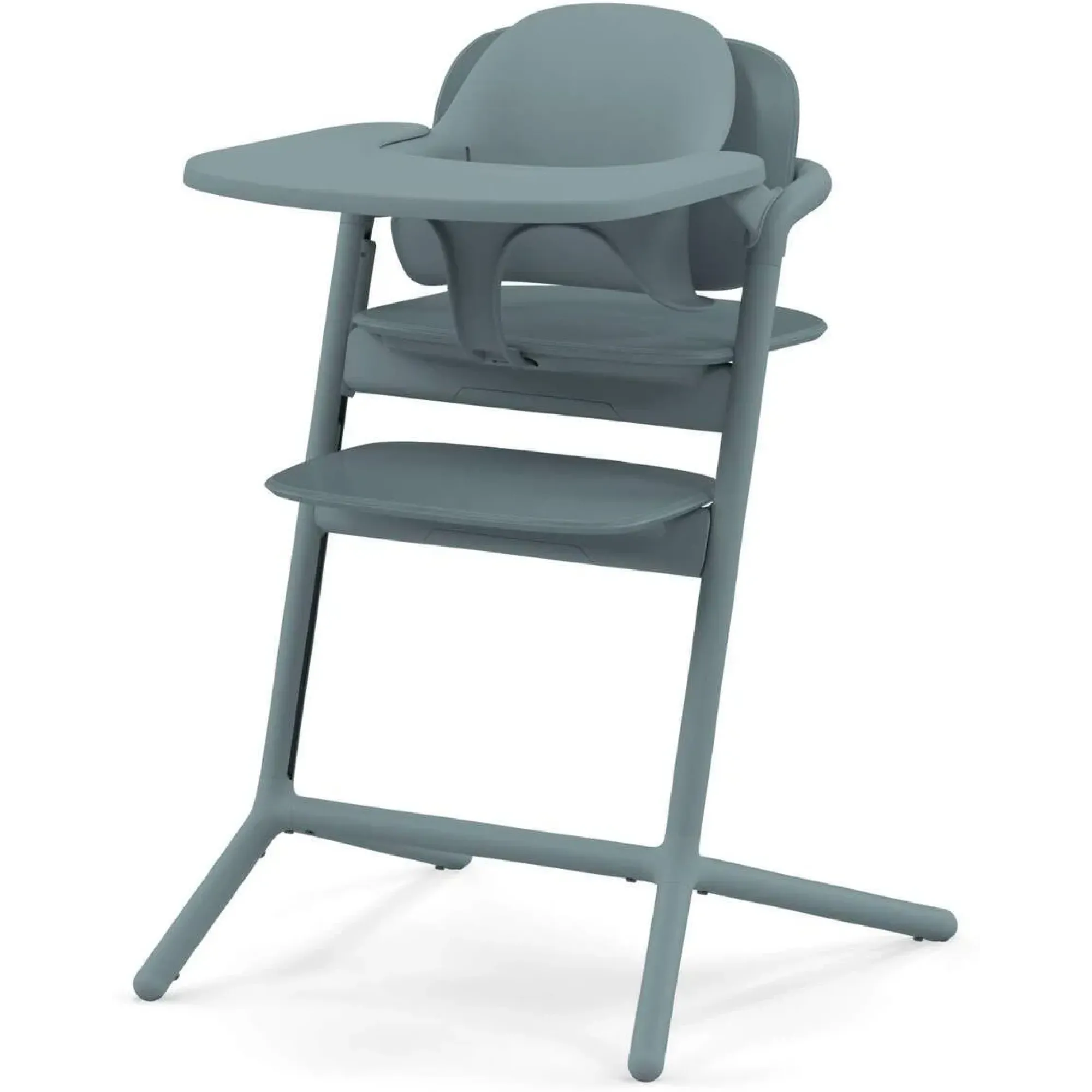 Стільчик для годування 4в1 Cybex Lemo Click and Fold Stone Blue