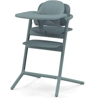 Стільчик для годування 4в1 Cybex Lemo Click and Fold Stone Blue