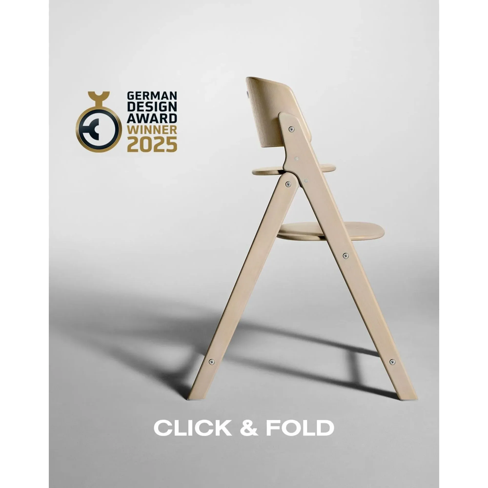 Стільчик для годування 4в1 Cybex Lemo Click and Fold All White