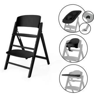 Стільчик для годування 4в1 Cybex Lemo Click and Fold Stunning Black