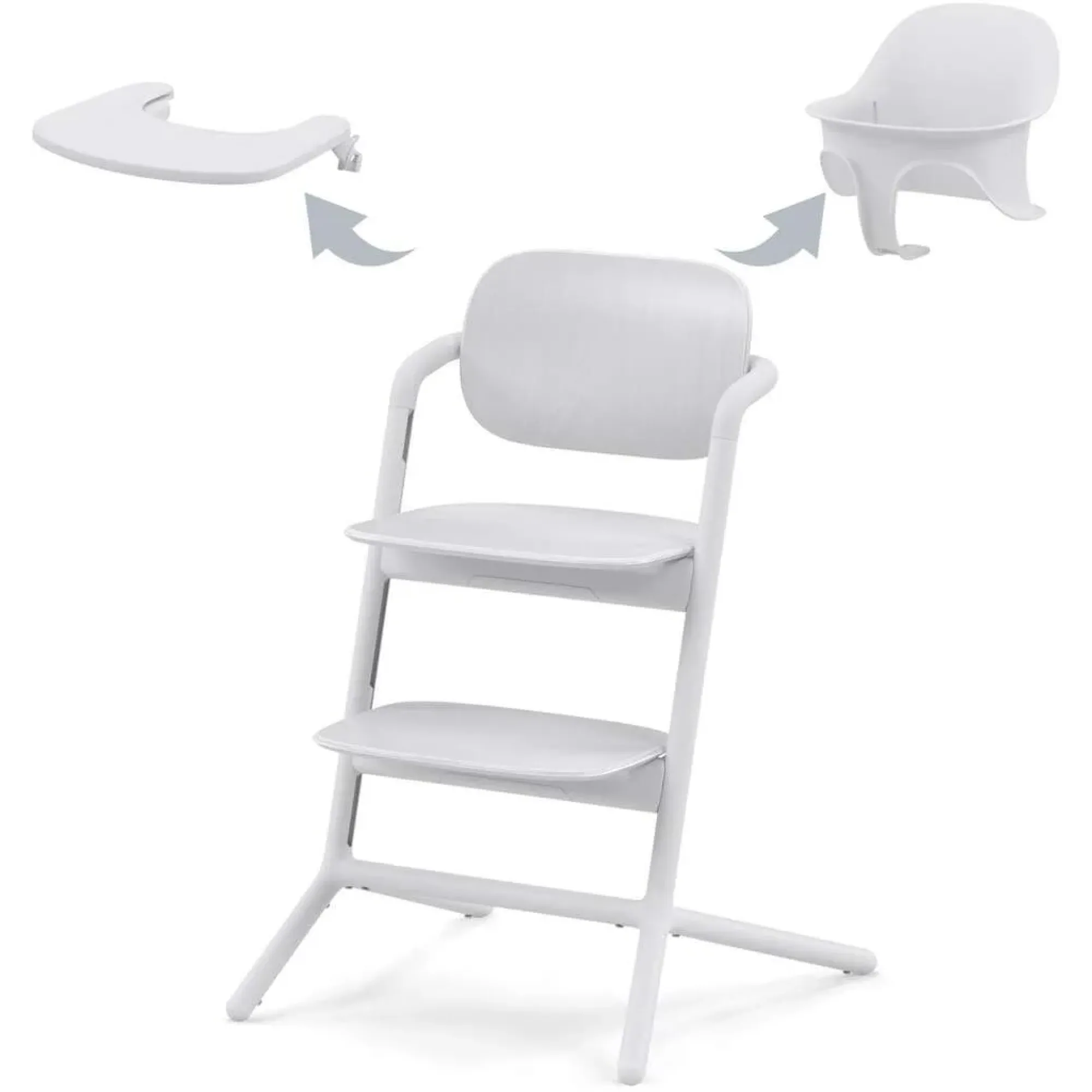 Стільчик для годування 3в1 Cybex Lemo All White