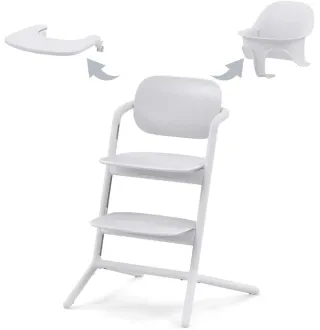 Стільчик для годування 3в1 Cybex Lemo All White