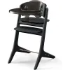 Стільчик для годування 3в1 Cybex Lemo Platinum Black Wood