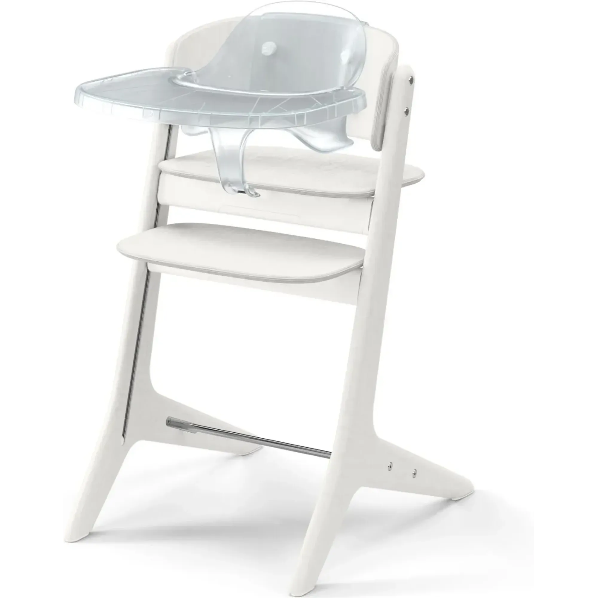 Стільчик для годування 3в1 Cybex Lemo Platinum White Wood