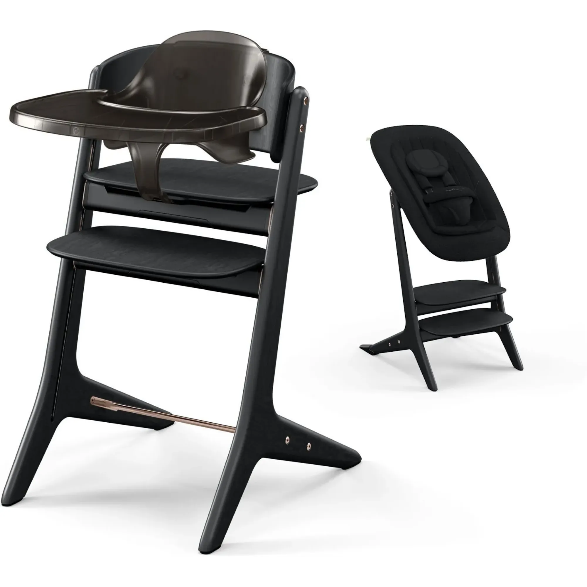 Стільчик для годування 4в1 Cybex Lemo Platinum Black Wood