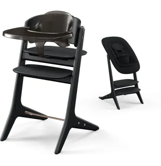 Стільчик для годування 4в1 Cybex Lemo Platinum Black Wood
