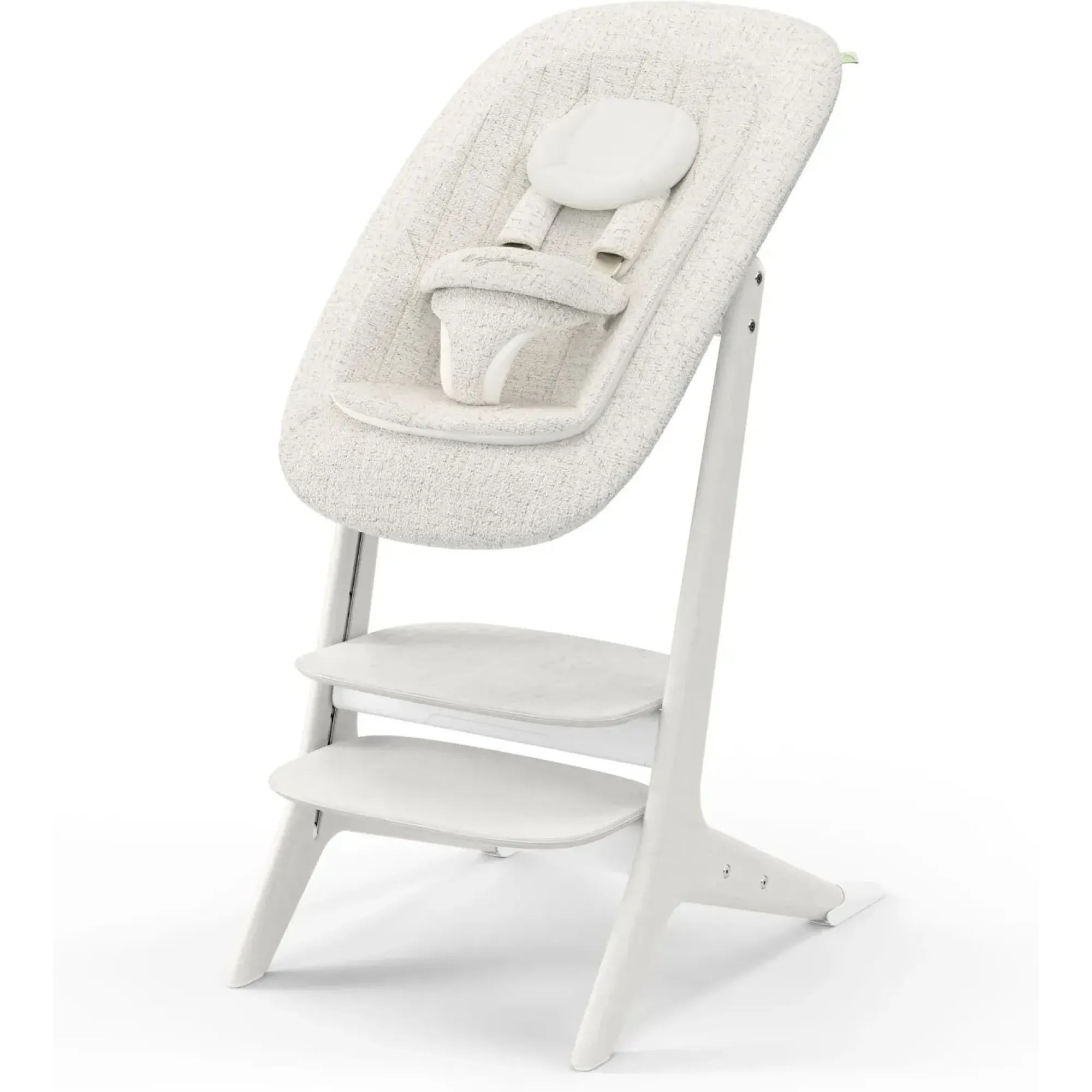 Стільчик для годування 4в1 Cybex Lemo Platinum White Wood