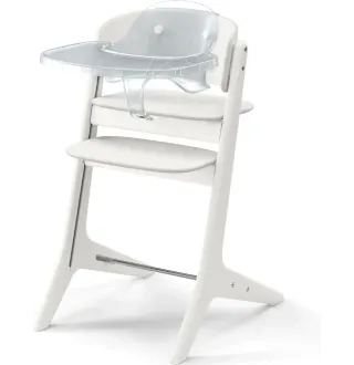 Стільчик для годування 4в1 Cybex Lemo Platinum White Wood