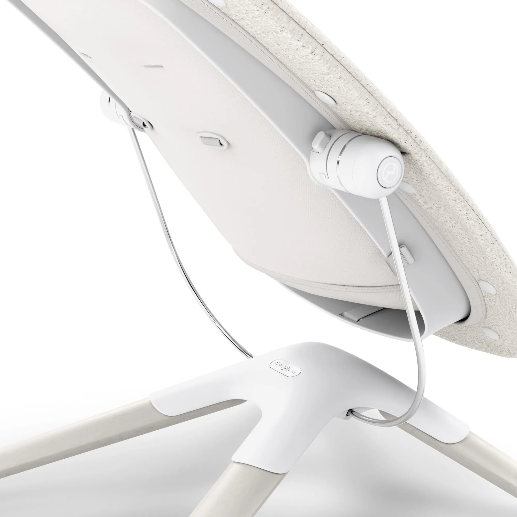 Баунсер Cybex Lemo Platinum White Wood