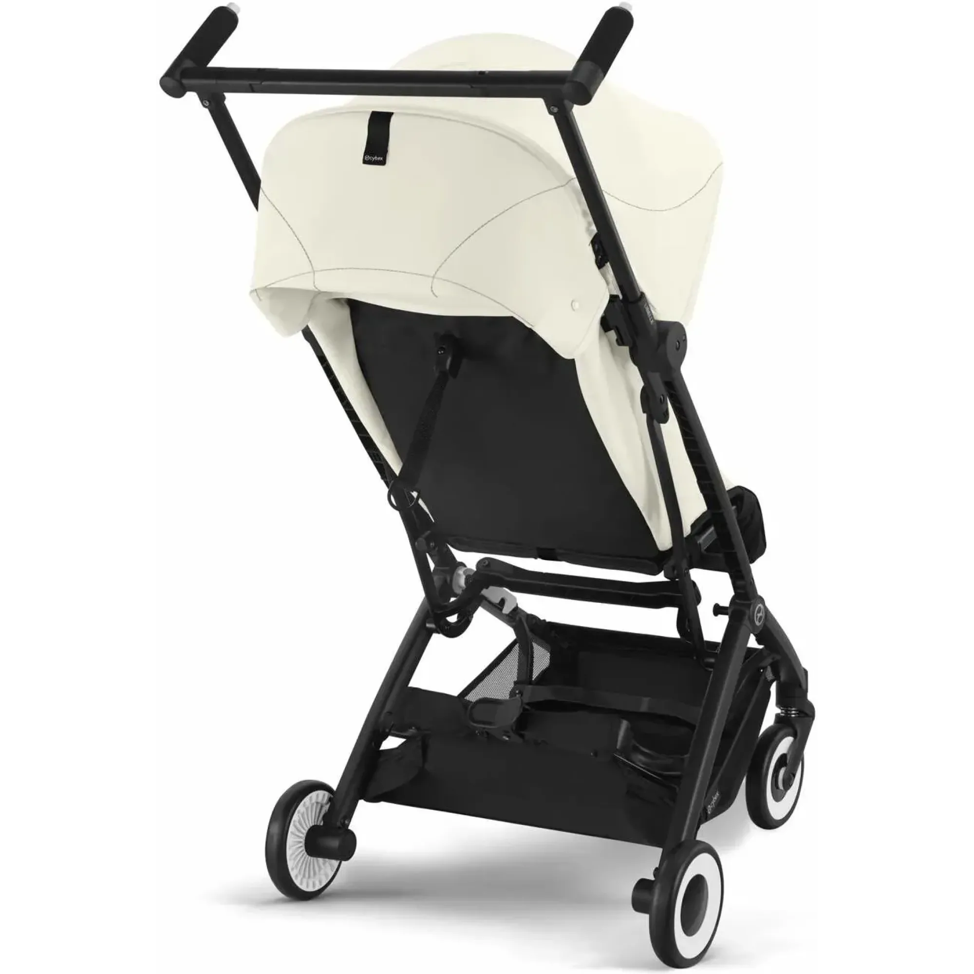 Прогулянкова коляска Cybex Libelle BLK Canvas White