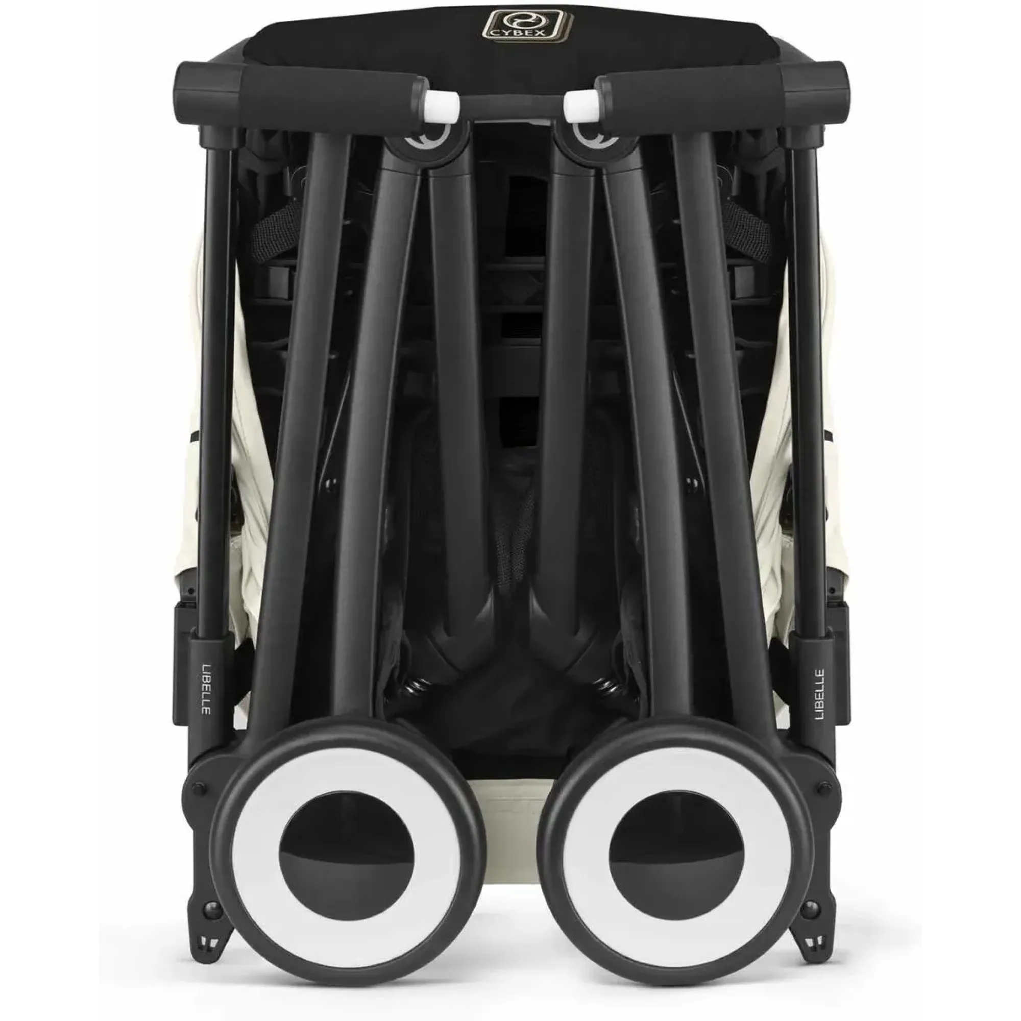 Прогулянкова коляска Cybex Libelle BLK Canvas White