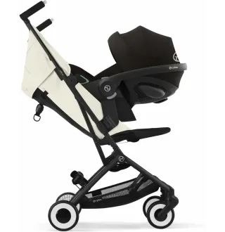 Прогулянкова коляска Cybex Libelle BLK Canvas White