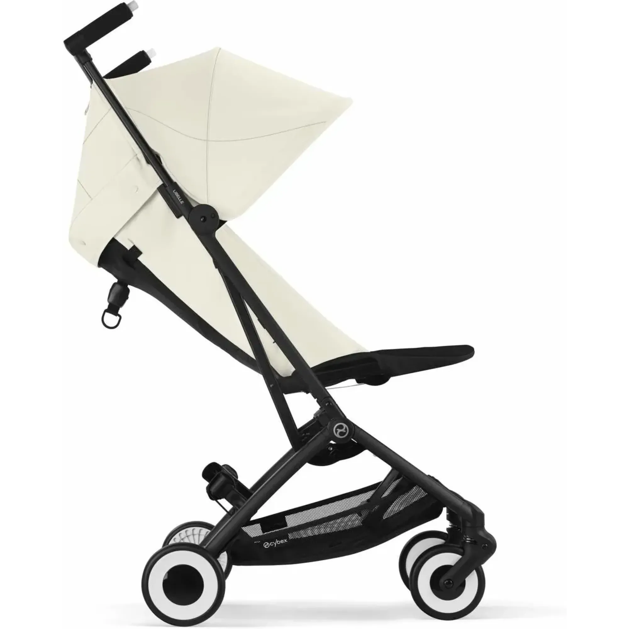 Прогулянкова коляска Cybex Libelle BLK Canvas White