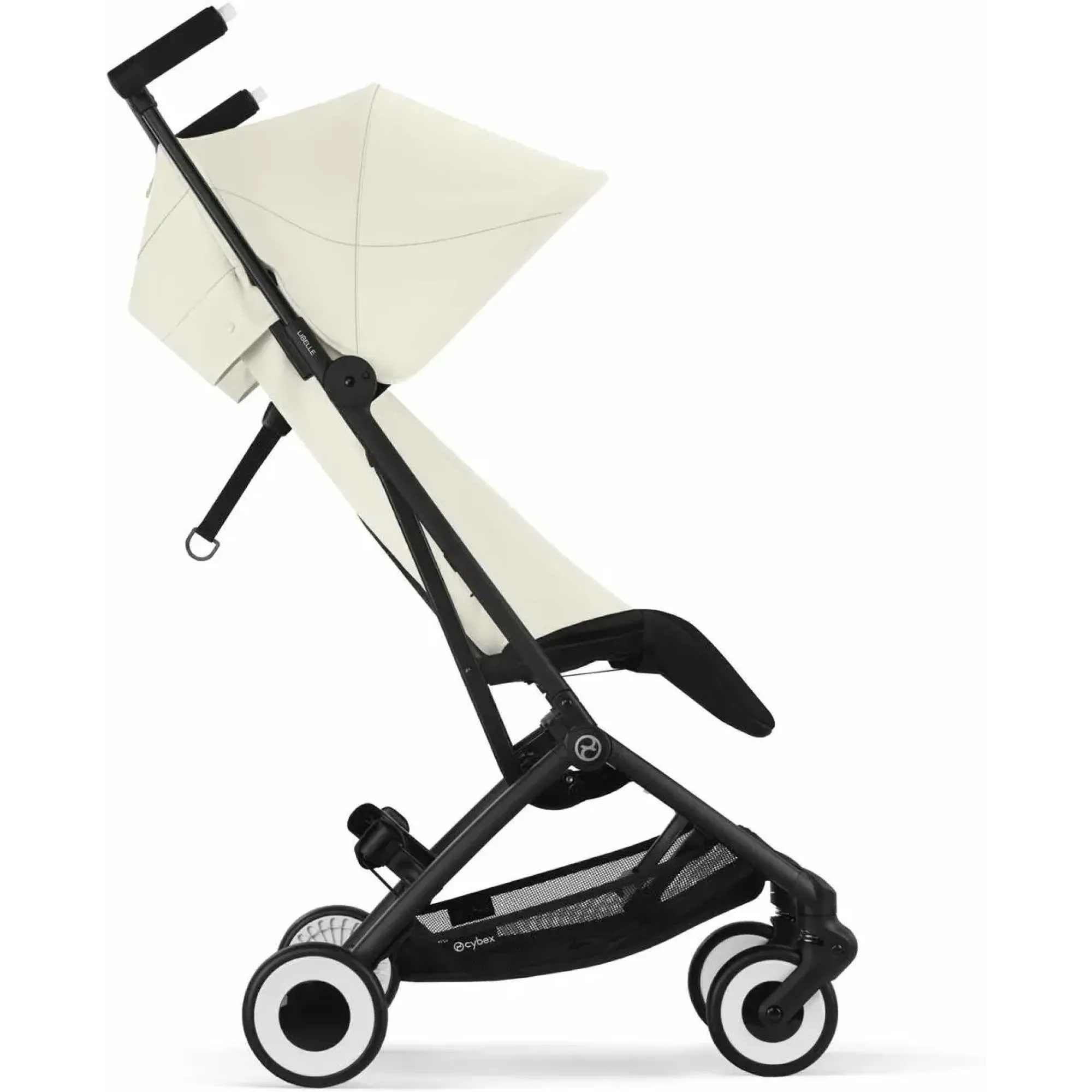 Прогулянкова коляска Cybex Libelle BLK Canvas White