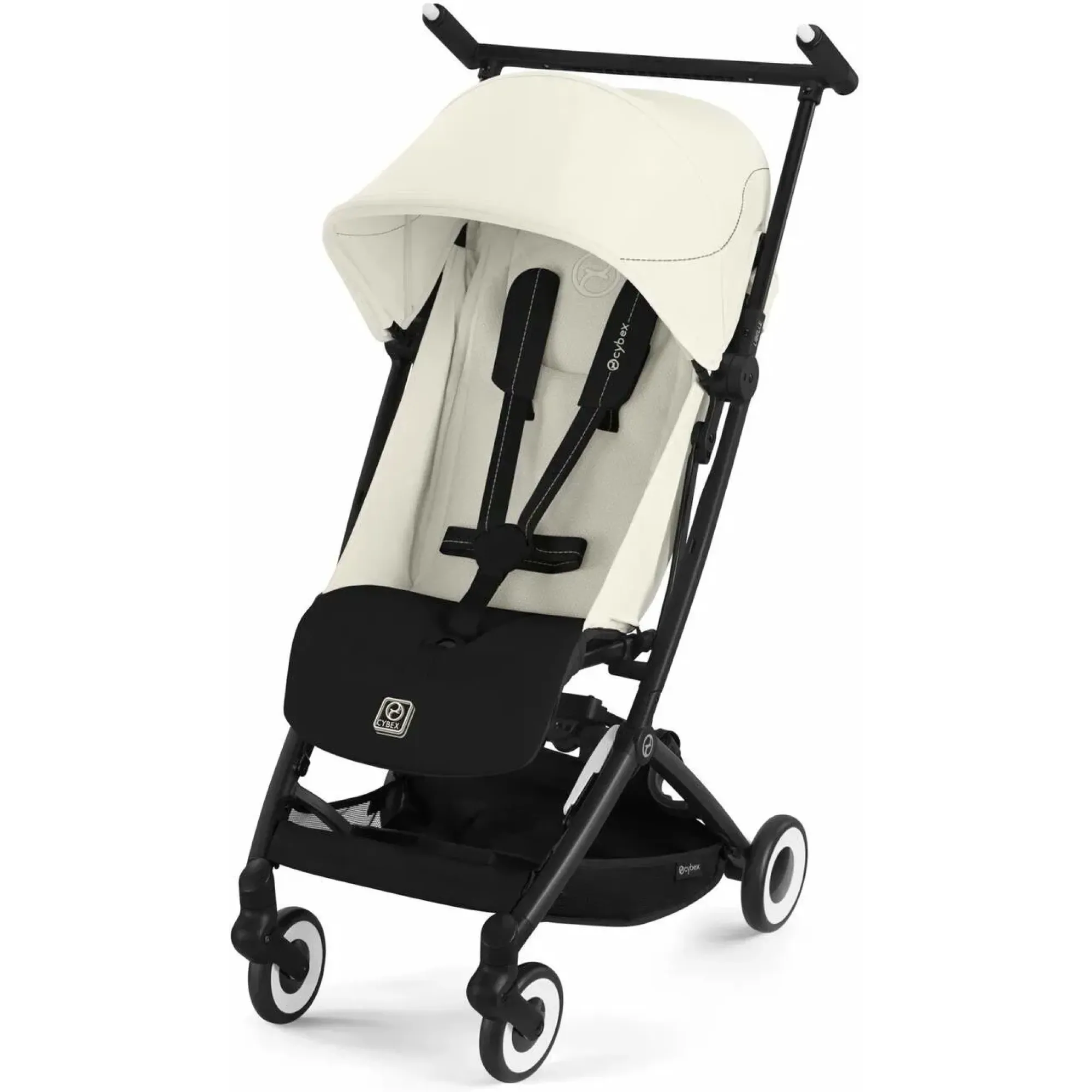 Прогулянкова коляска Cybex Libelle BLK Canvas White