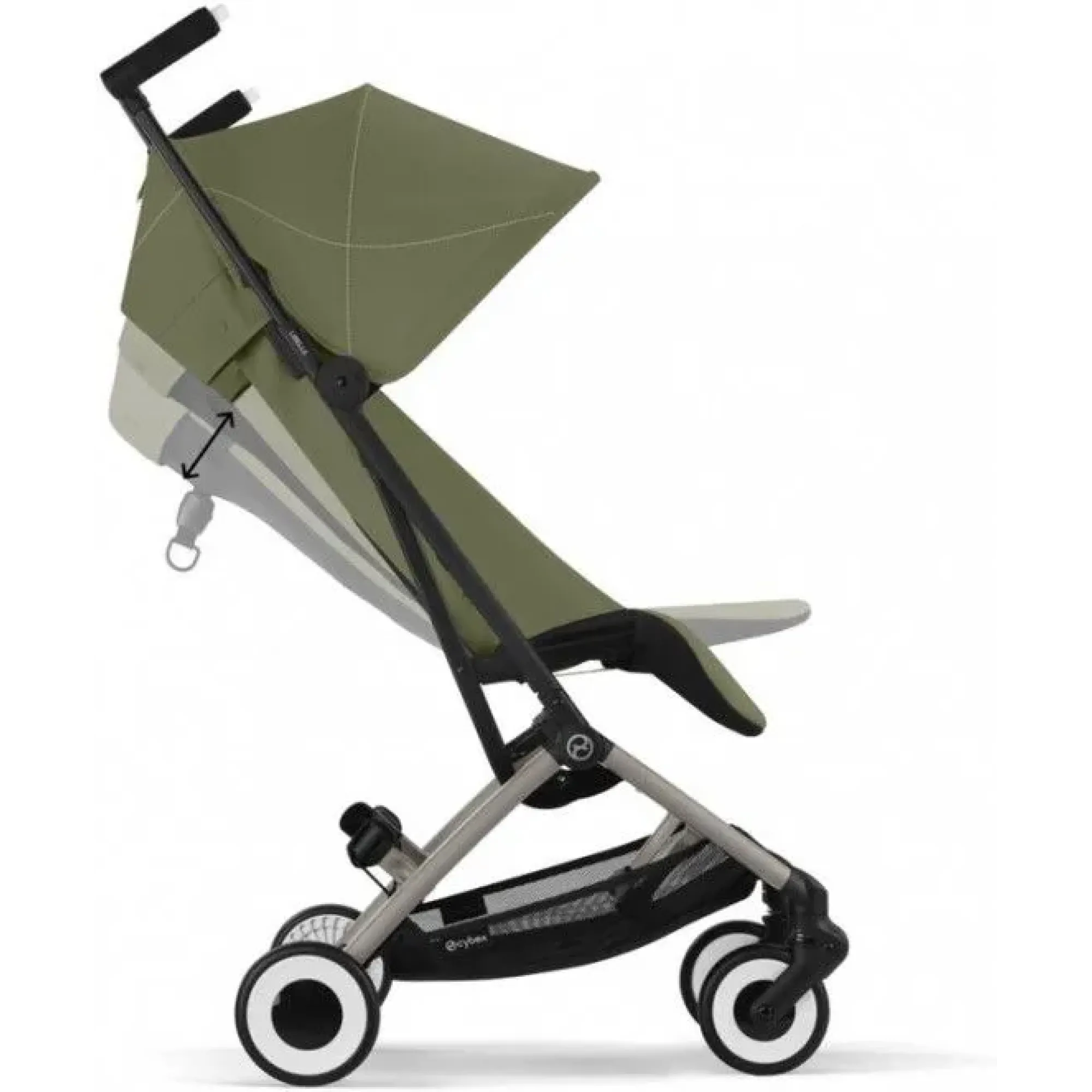 Прогулянкова коляска Cybex Libelle TPE Moss Green