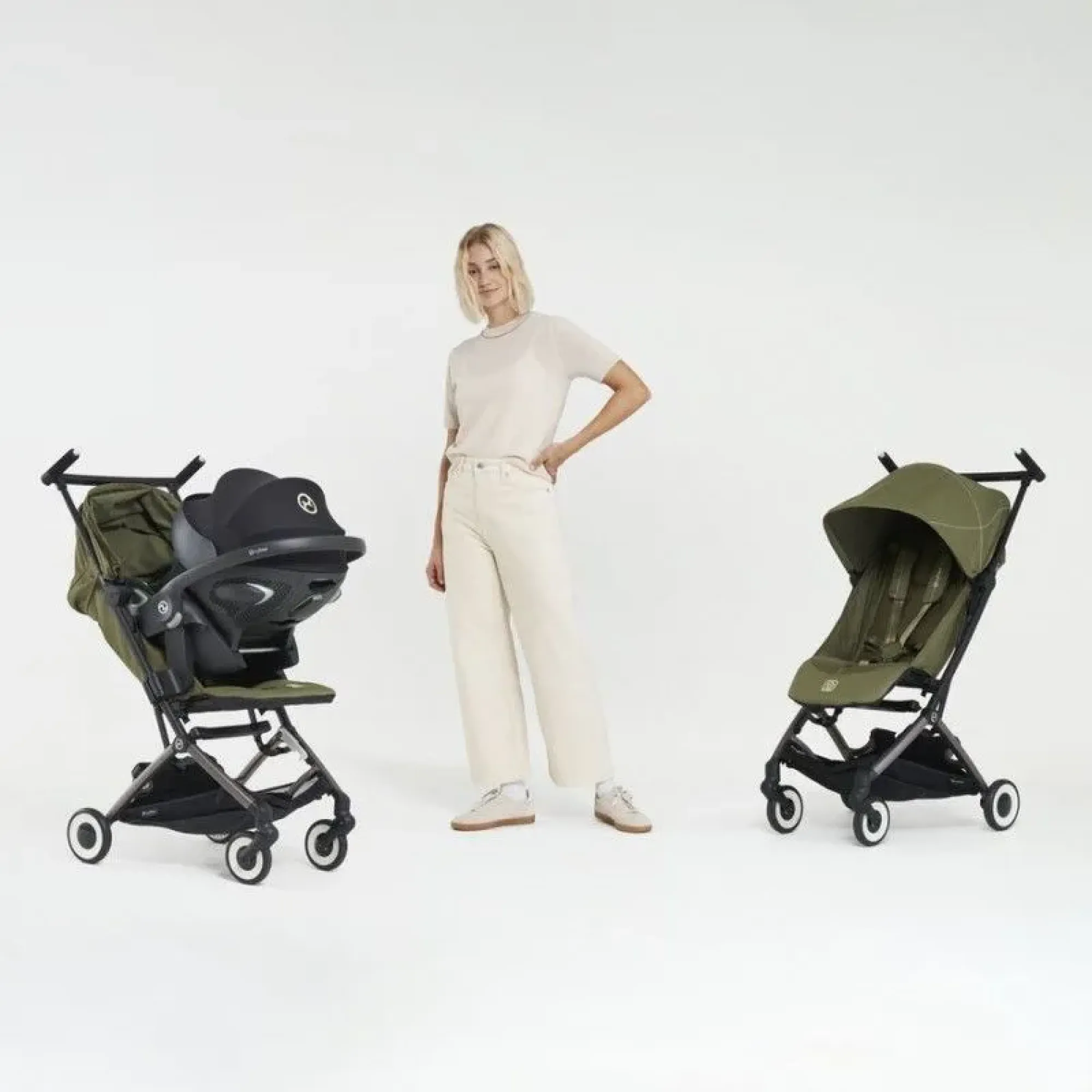 Прогулянкова коляска Cybex Libelle TPE Moss Green