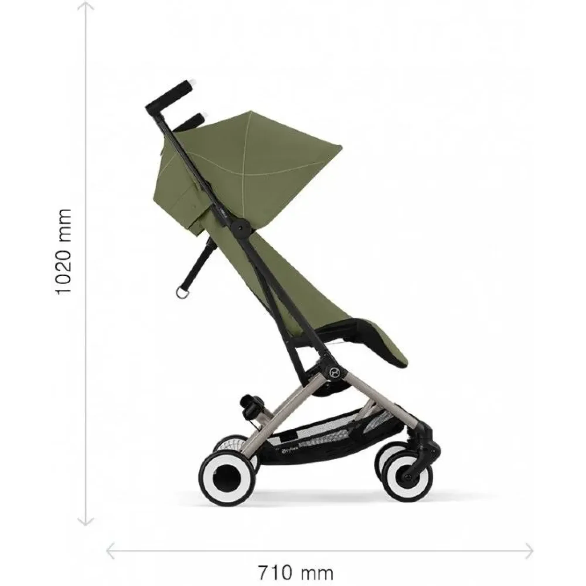 Прогулянкова коляска Cybex Libelle TPE Moss Green
