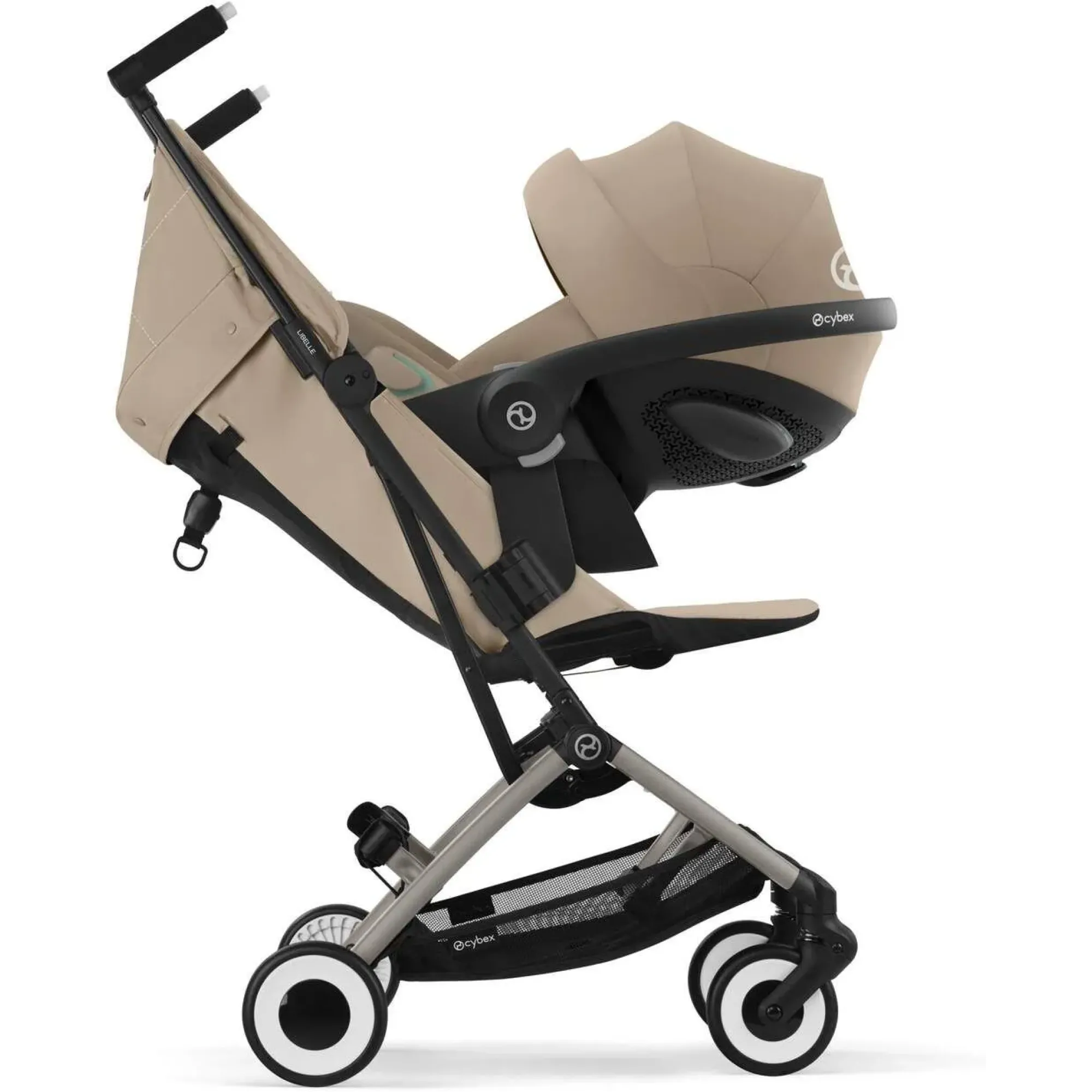 Прогулянкова коляска Cybex Libelle TPE Almond Beige