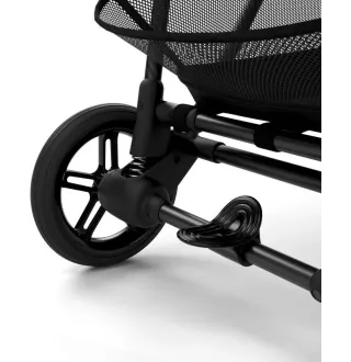 Прогулянкова коляска Cybex Melio Carbon Almond Beige (з бампером)
