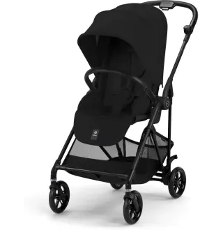 Прогулянкова коляска Cybex Melio Carbon Magic Black (з бампером) Прогулянкова коляска Cybex Melio Carbon Magic Black (з бампером)