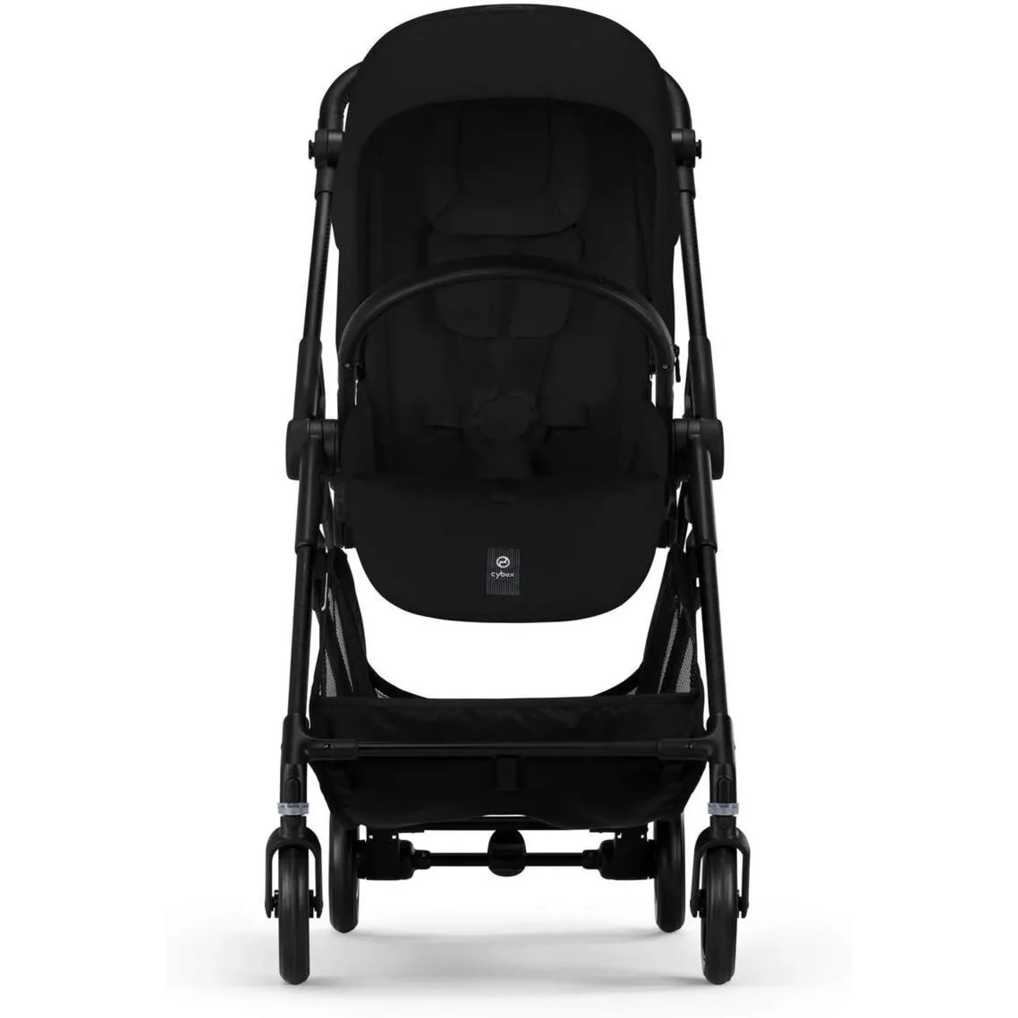 Прогулянкова коляска Cybex Melio Carbon Magic Black (з бампером)
