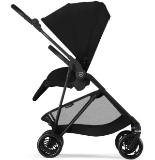 Прогулянкова коляска Cybex Melio Carbon Magic Black (з бампером)
