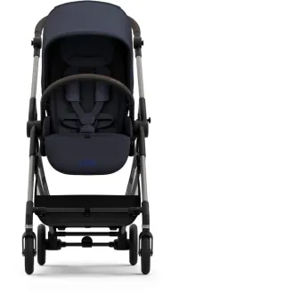 Прогулянкова коляска Cybex Melio Dark Blue (з бампером)