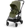 Прогулянкова коляска Cybex Melio Carbon Moss Green (з бампером)