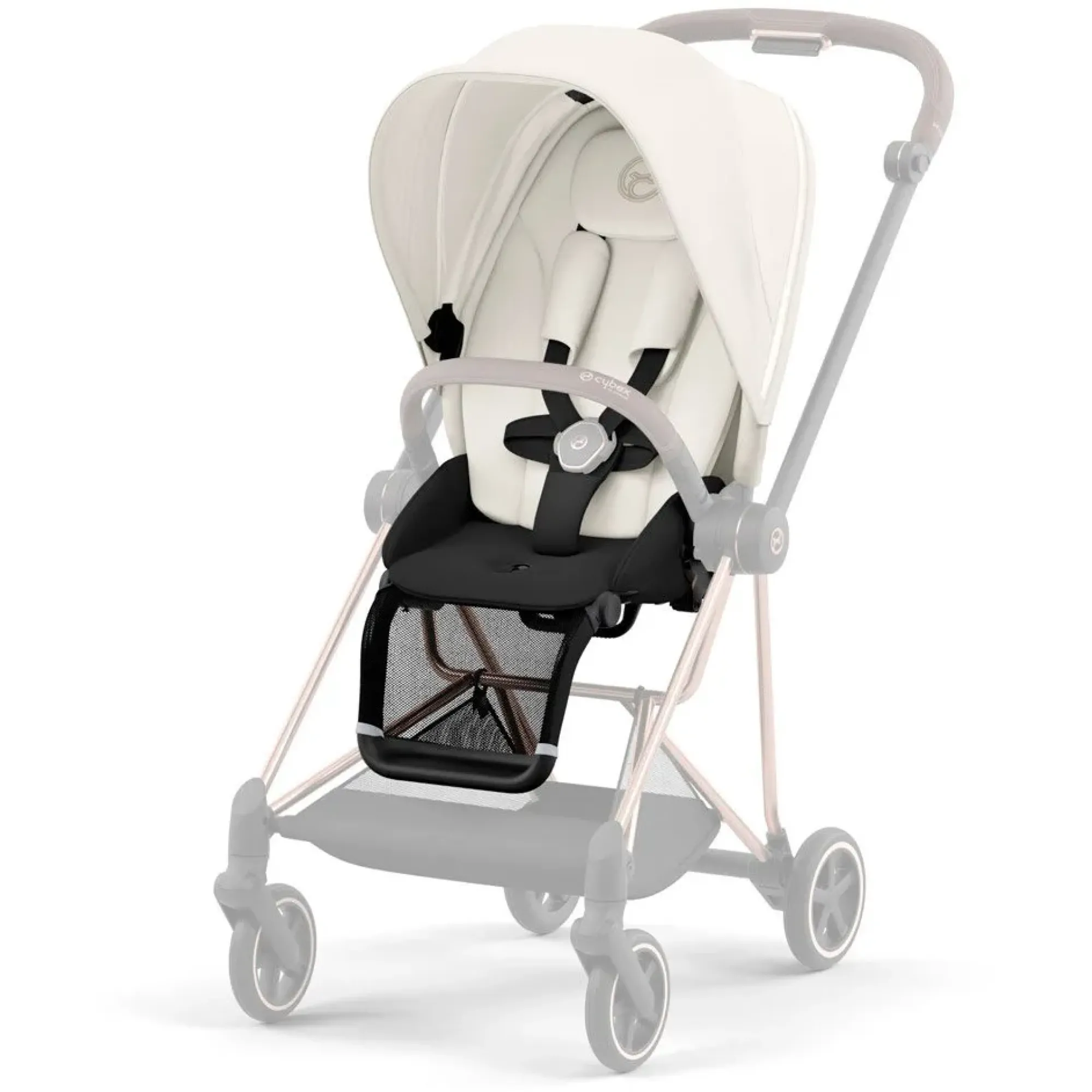 Чохол тканинний для прогулянкового блоку Cybex Mios Off White