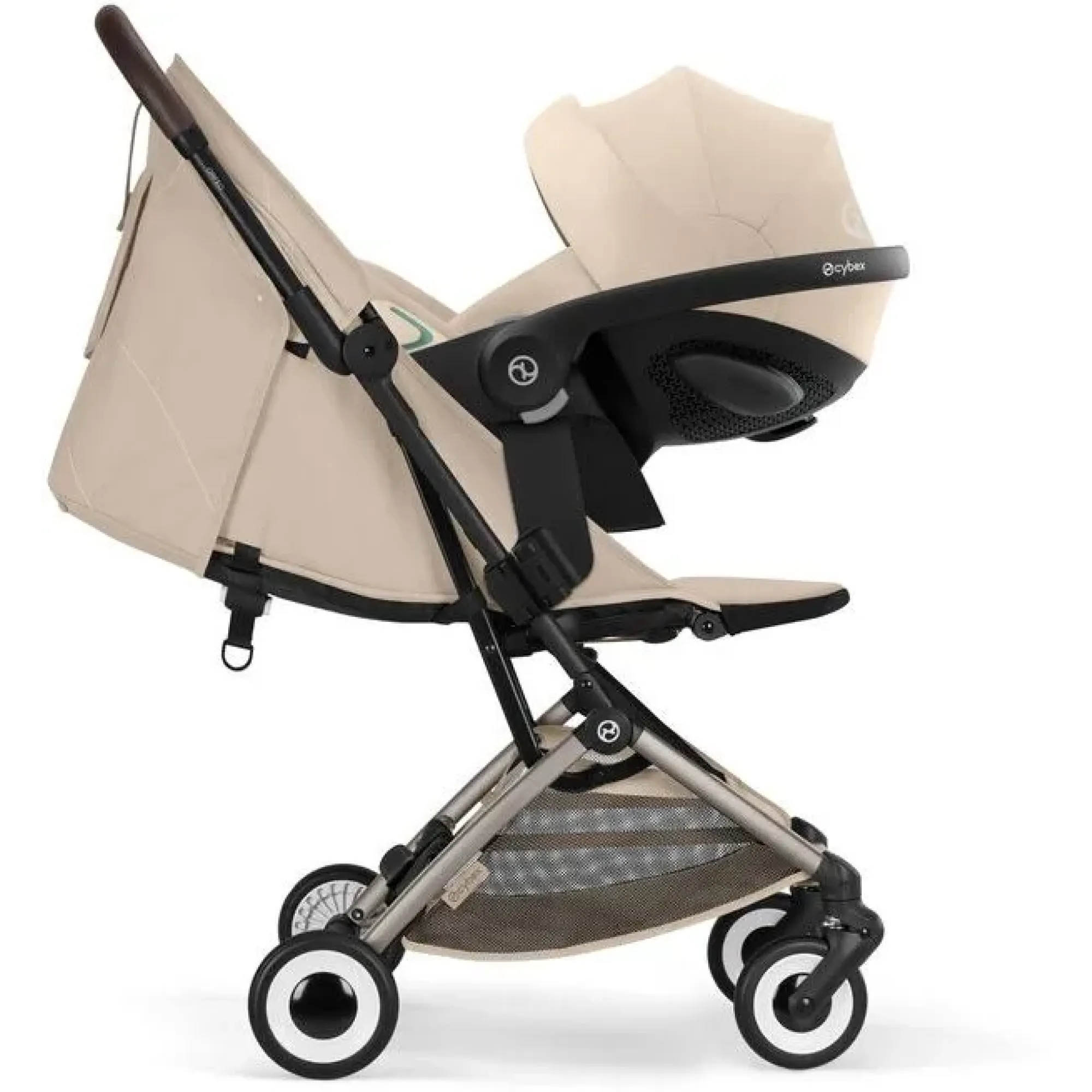 Прогулянкова коляска Cybex Orfeo TPE Almond Beige