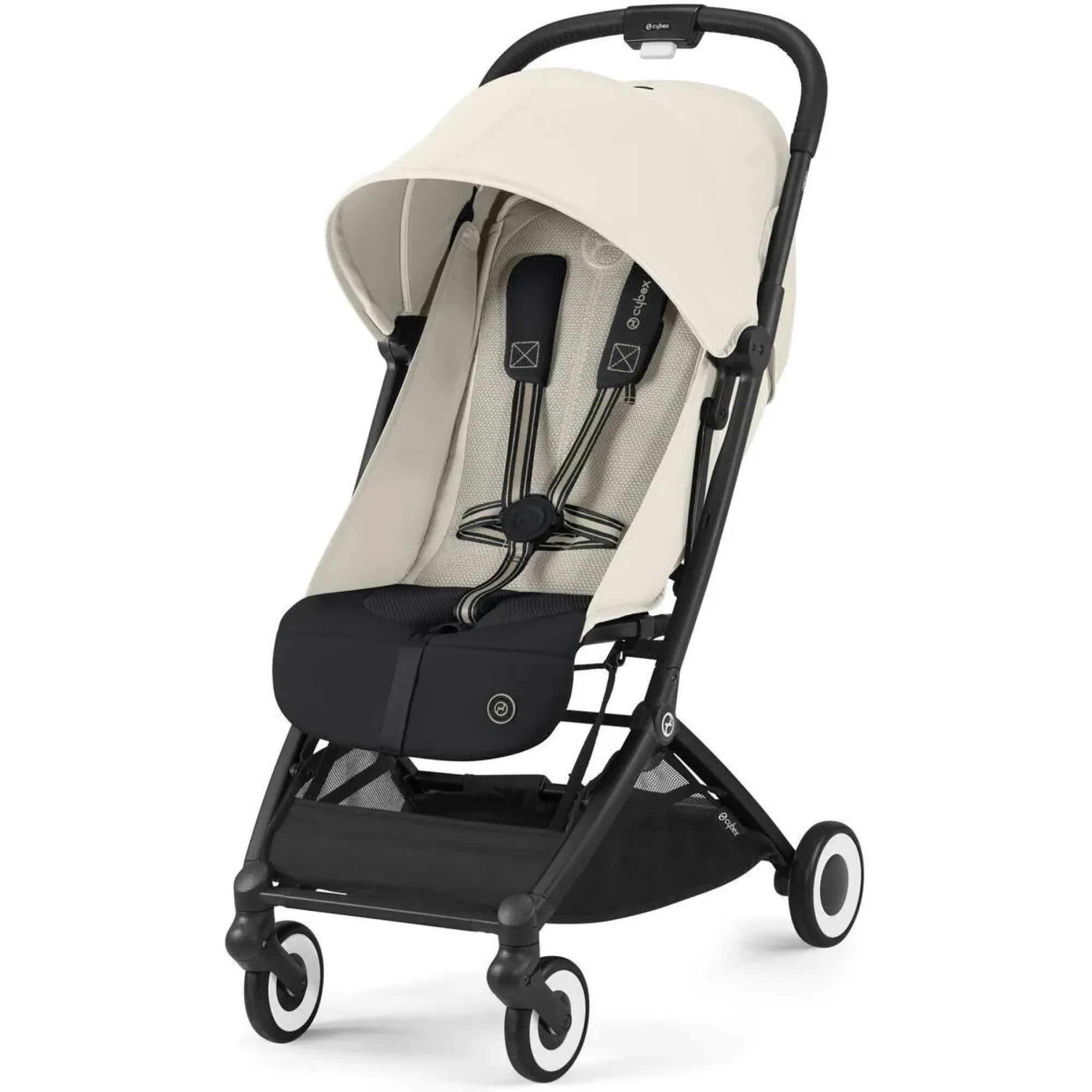 Прогулянкова коляска Cybex Orfeo BLK Canvas White