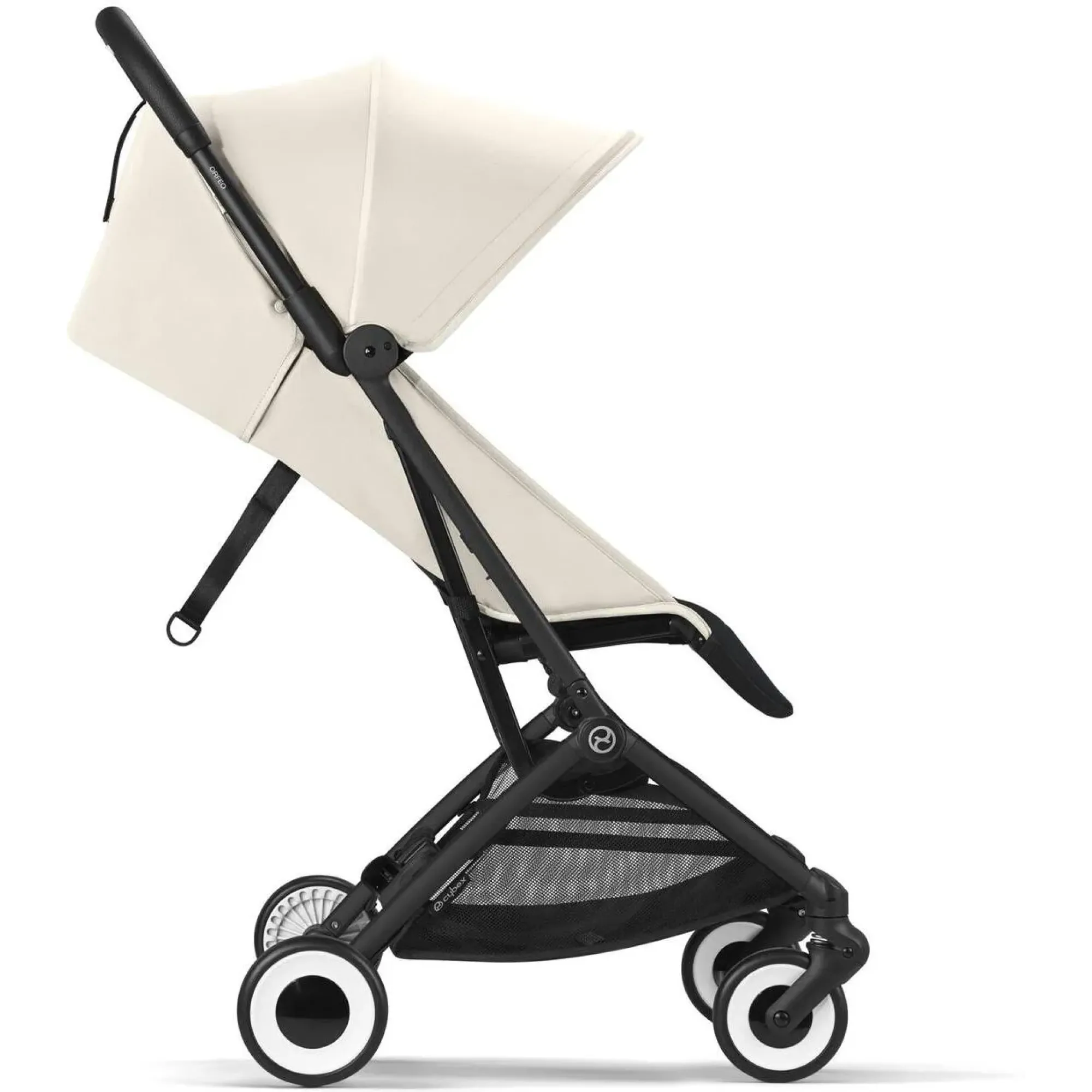 Прогулянкова коляска Cybex Orfeo BLK Canvas White