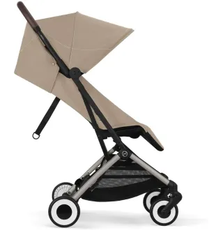 Прогулянкова коляска Cybex Orfeo TPE Almond Beige