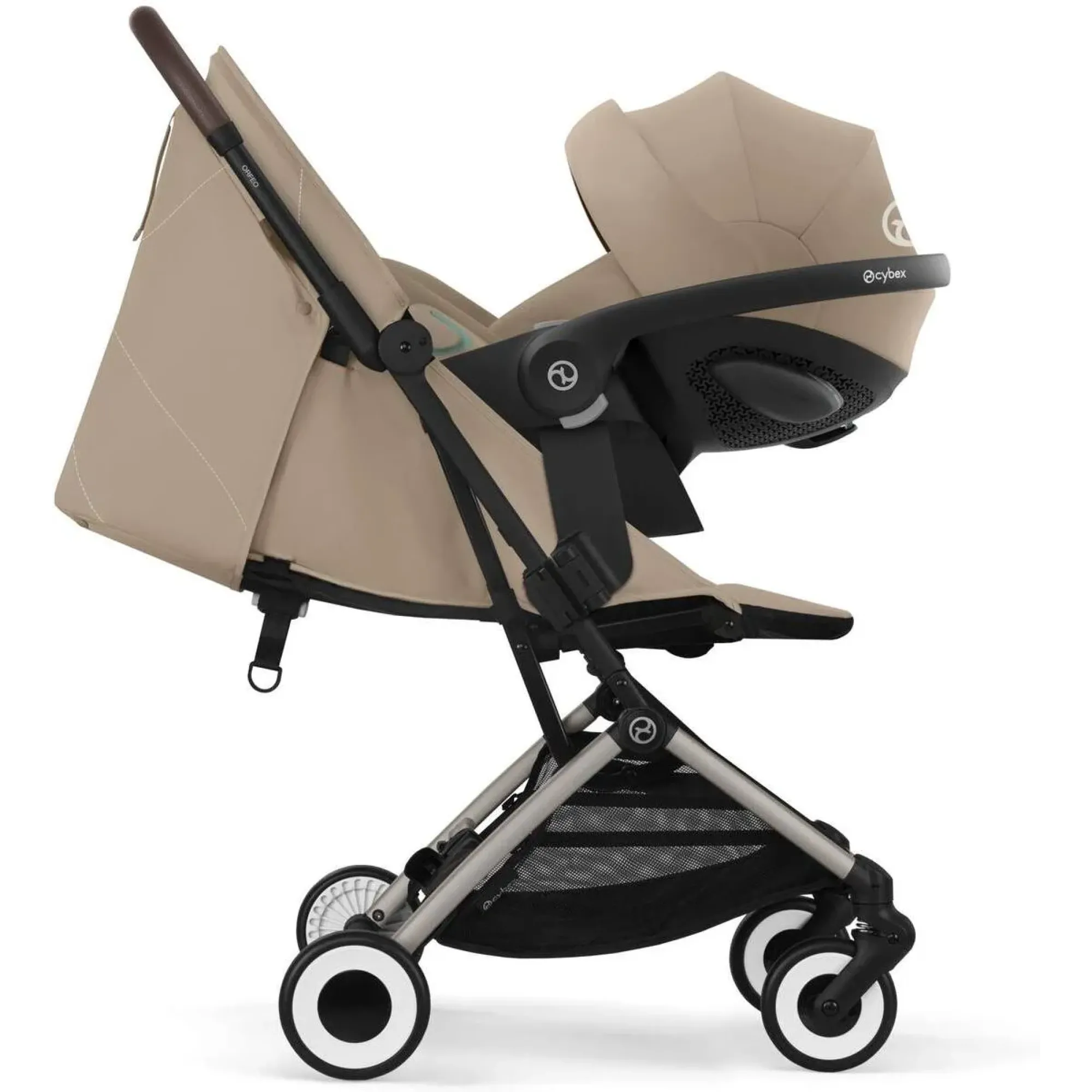 Прогулянкова коляска Cybex Orfeo TPE Almond Beige