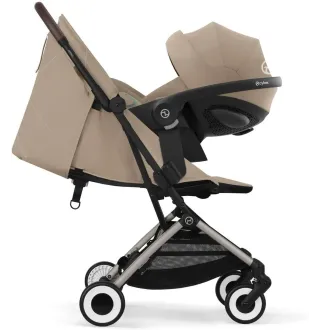Прогулянкова коляска Cybex Orfeo TPE Almond Beige