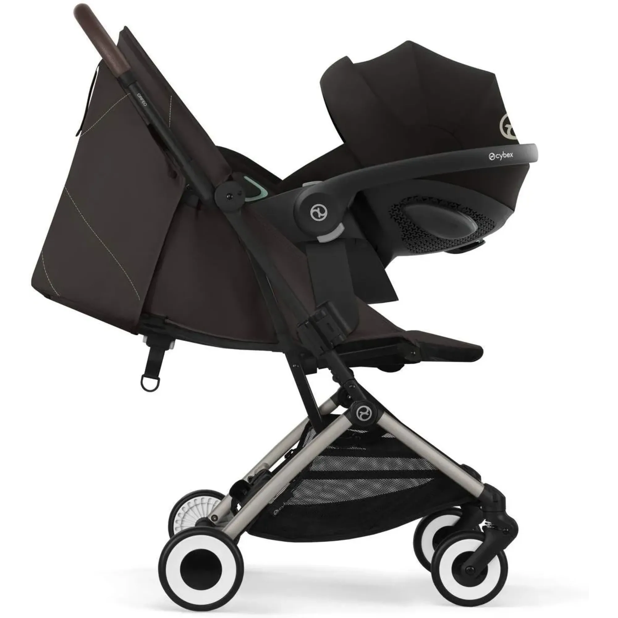 Прогулянкова коляска Cybex Orfeo TPE Chocolate Brown