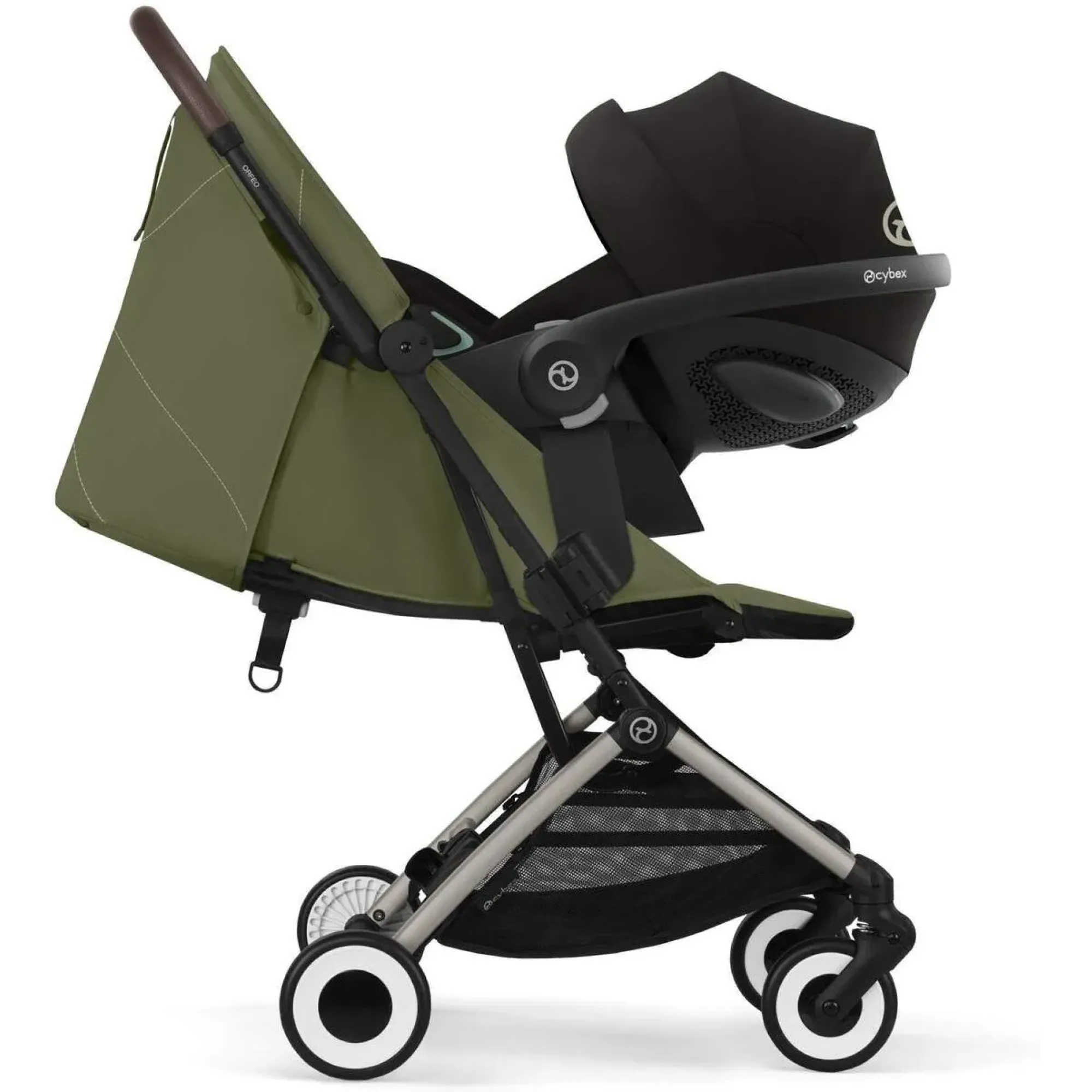 Прогулянкова коляска Cybex Orfeo TPE Moss Green