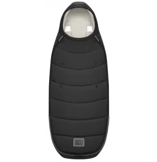 Зимовий конверт (чохол для ніг) Cybex Platinum Footmuff Sepia Black Зимовий конверт (чохол для ніг) Cybex Platinum Footmuff Sepia Black