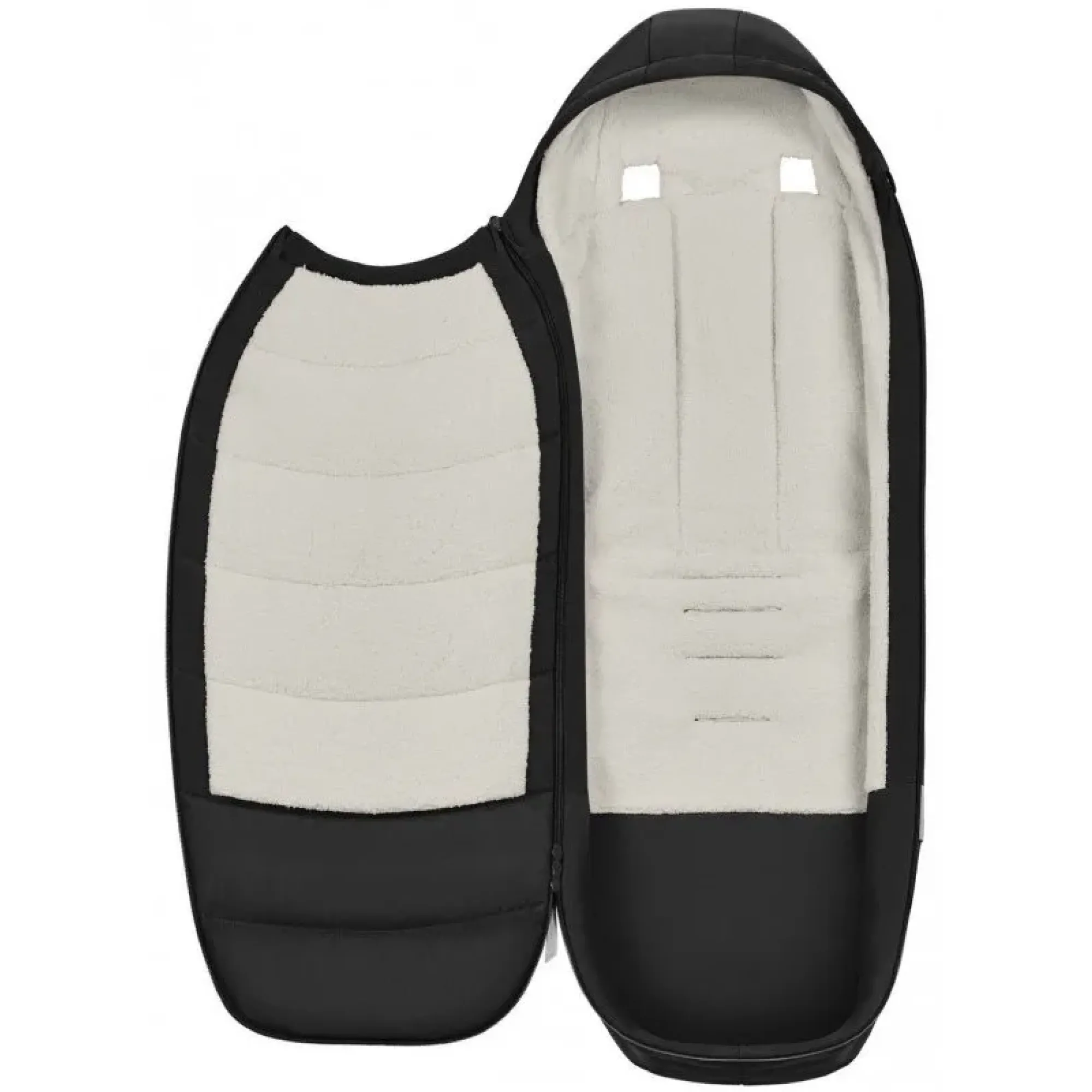 Зимовий конверт (чохол для ніг) Cybex Platinum Footmuff Sepia Black