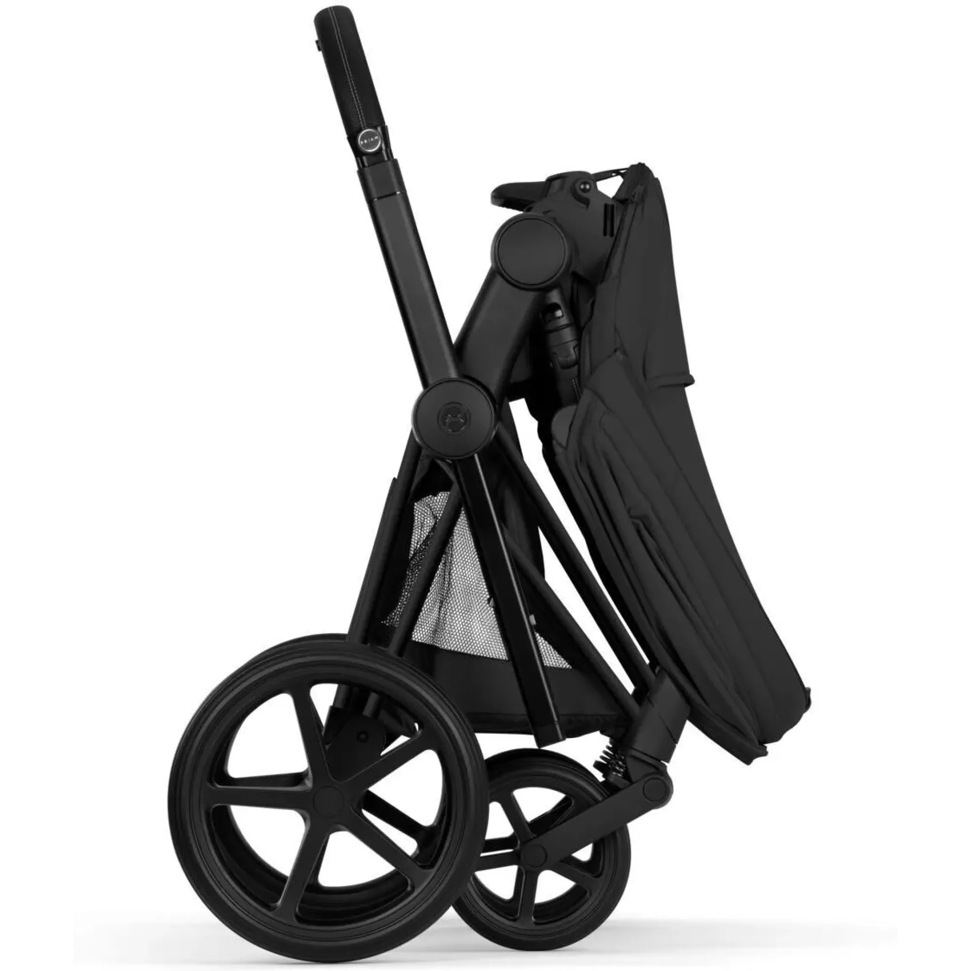 Коляска 2в1 Cybex Priam 5.0 Comfort Sepia Black на шасі Matt Black