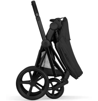 Коляска 2в1 Cybex Priam 5.0 Comfort Sepia Black на шасі Matt Black