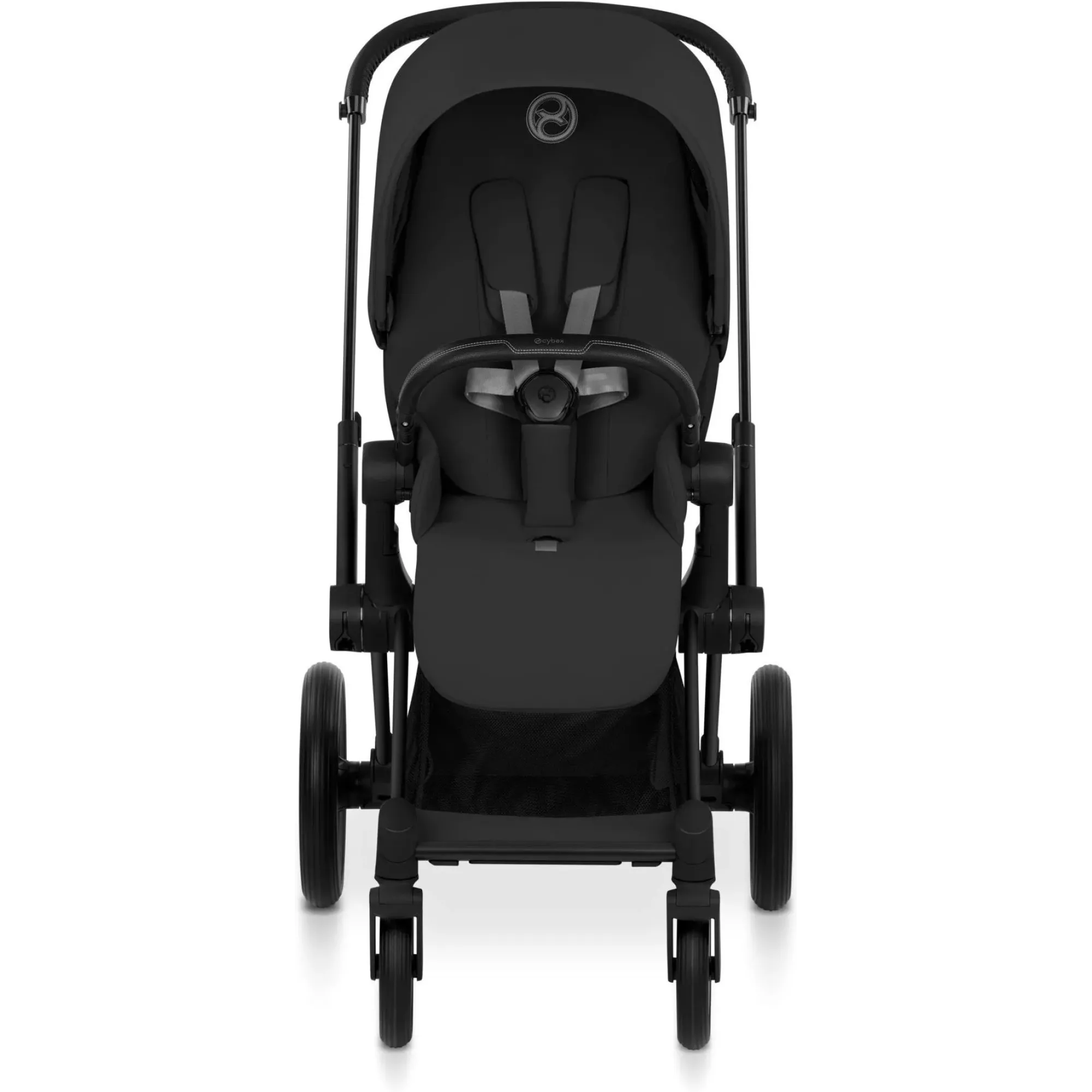 Коляска 2в1 Cybex Priam 5.0 Comfort Sepia Black на шасі Matt Black