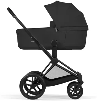 Коляска 2в1 Cybex Priam 5.0 Comfort Sepia Black на шасі Matt Black